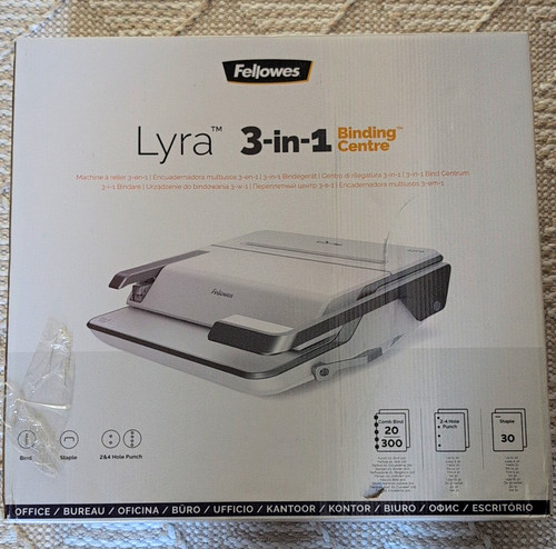Fellowes lyra 1 binding - lyra,